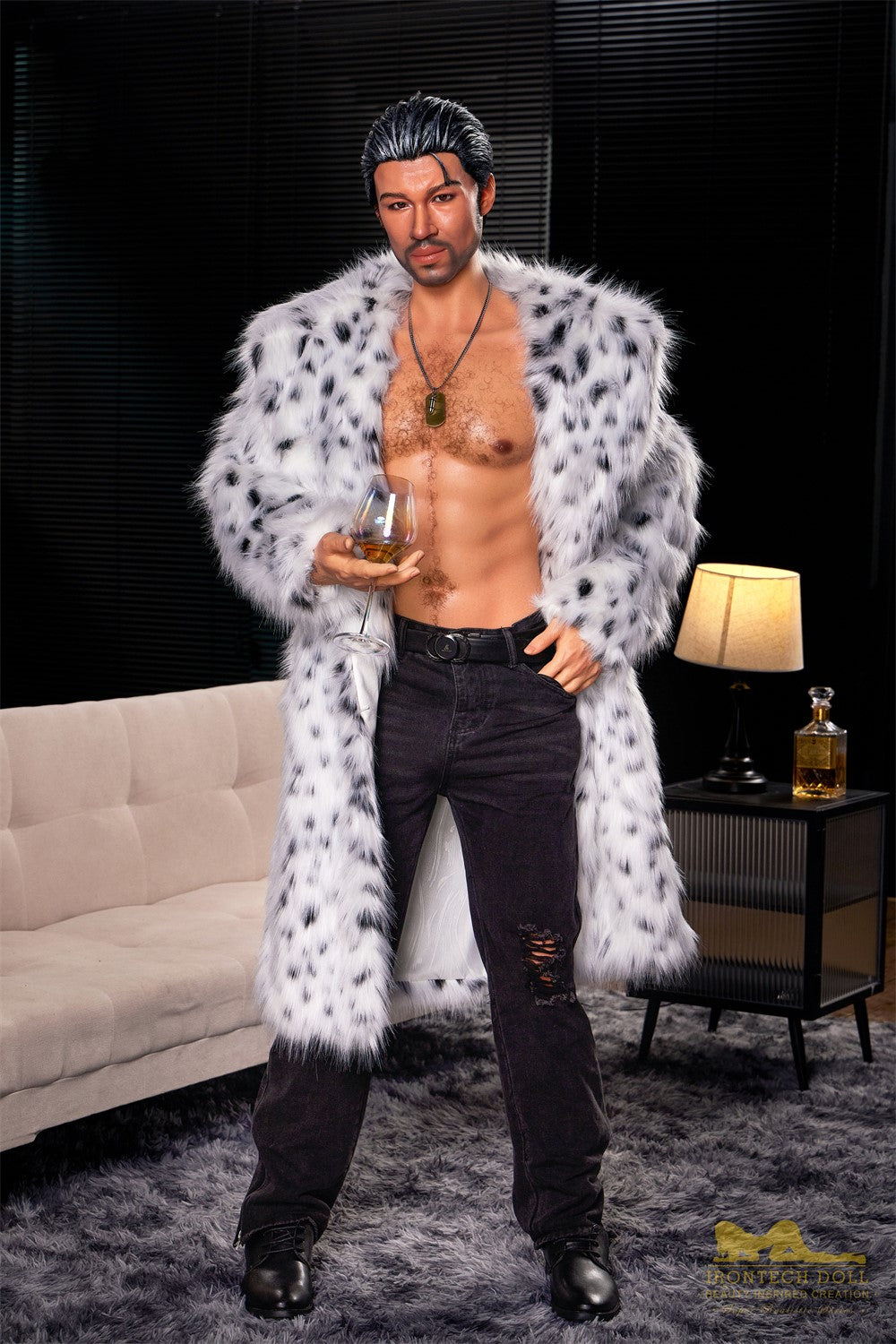 Mužská sexuální panenka Gregor (Irontech Doll 170 cm M7 silikon)