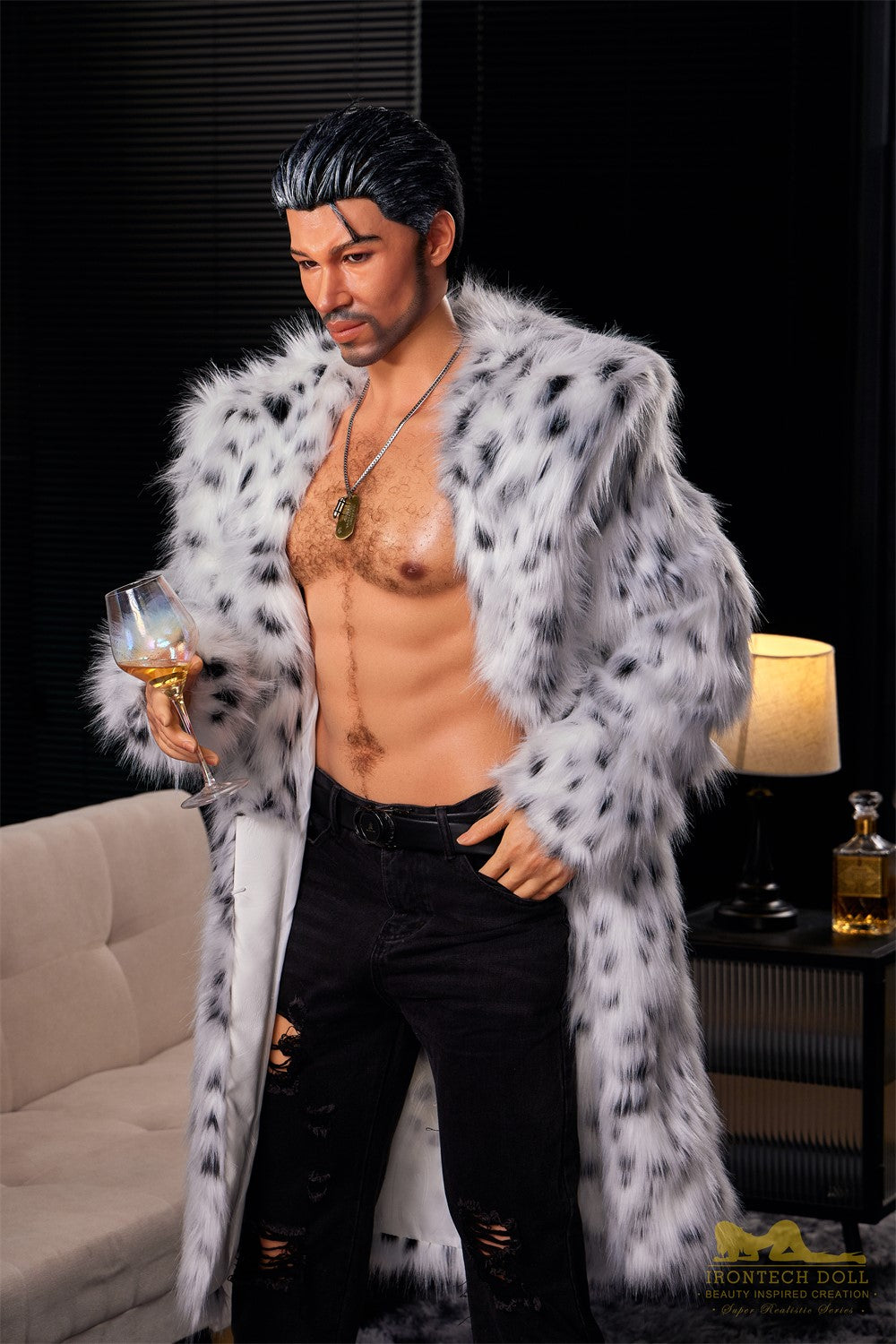 Mužská sexuální panenka Gregor (Irontech Doll 170 cm M7 silikon)