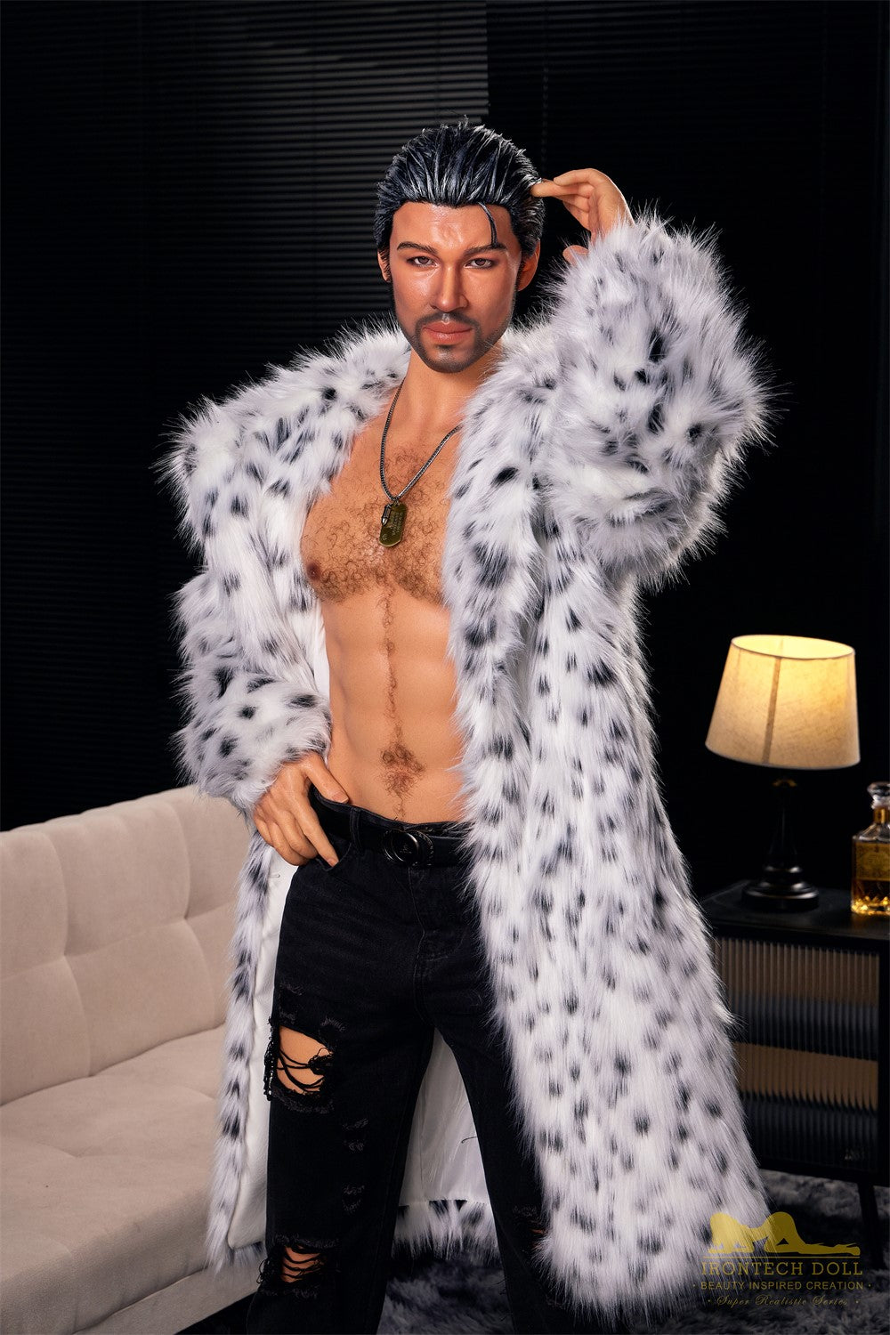 Mužská sexuální panenka Gregor (Irontech Doll 170 cm M7 silikon)