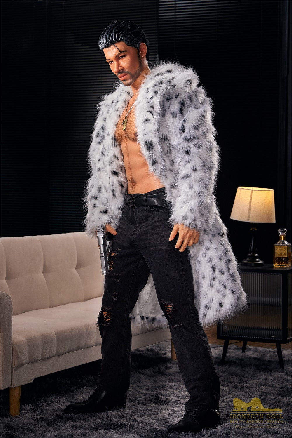 Mužská sexuální panenka Gregor (Irontech Doll 170 cm M7 silikon)
