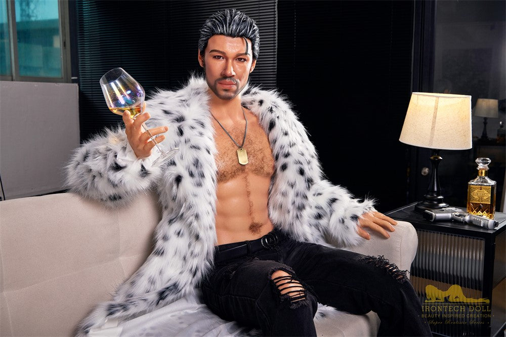 Mužská sexuální panenka Gregor (Irontech Doll 170 cm M7 silikon)