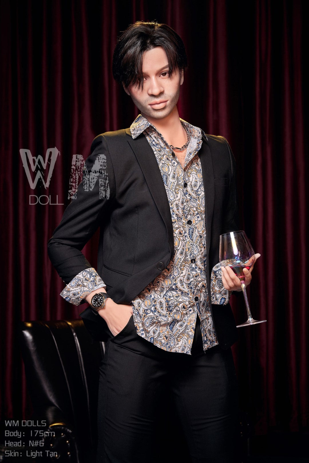 Jiná mužská sexuální panenka (WM-Doll 175 cm #N6 TPE)