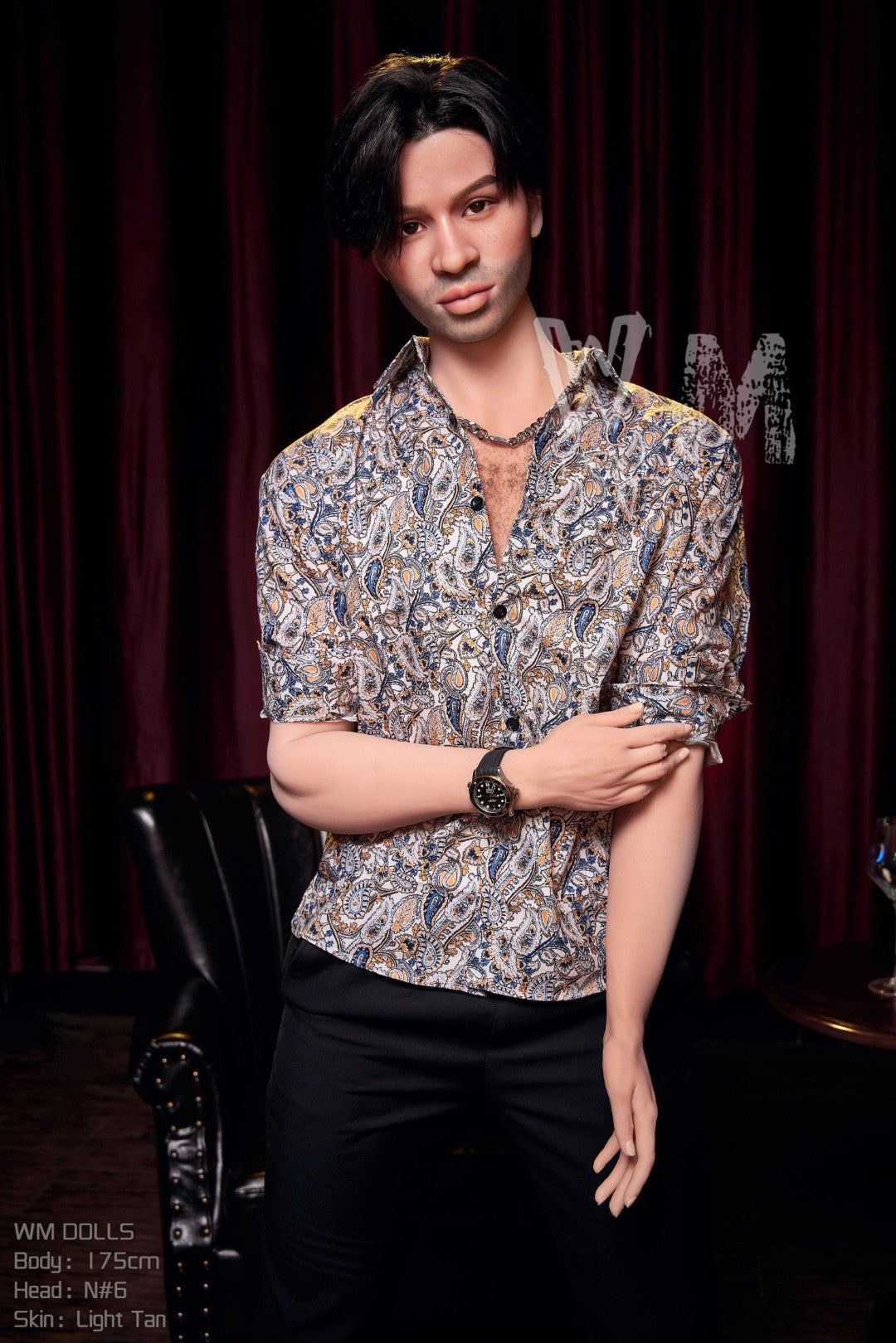 Jiná mužská sexuální panenka (WM-Doll 175 cm #N6 TPE)