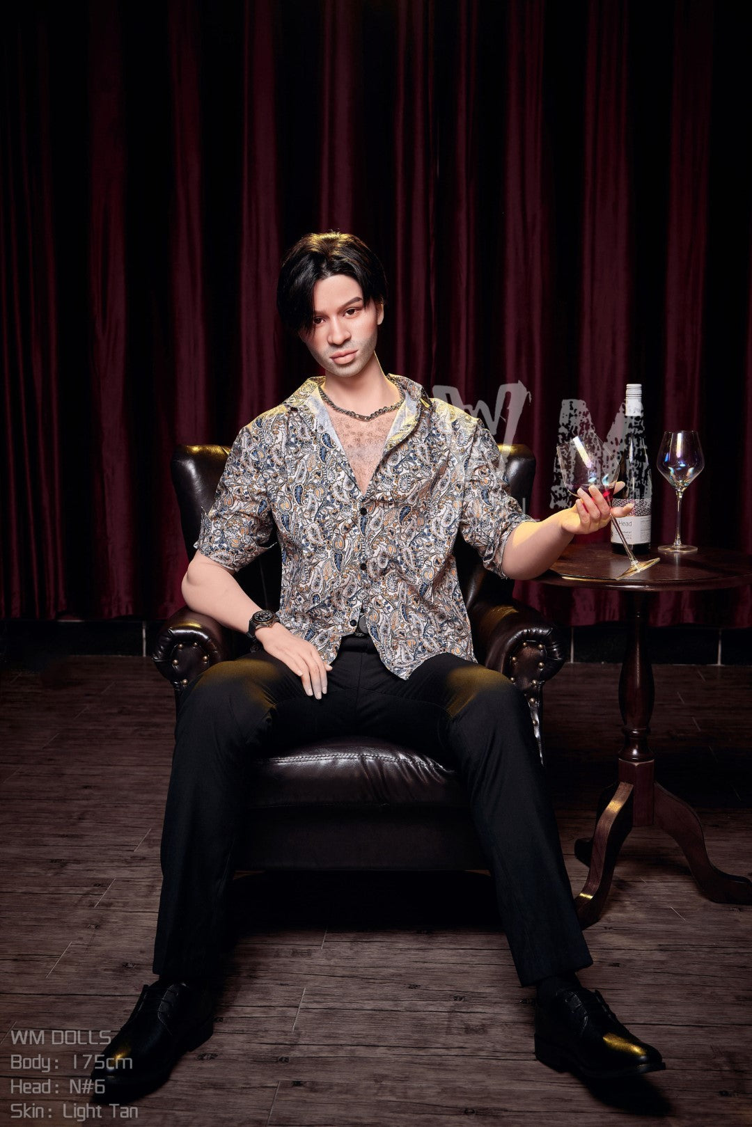 Jiná mužská sexuální panenka (WM-Doll 175 cm #N6 TPE)