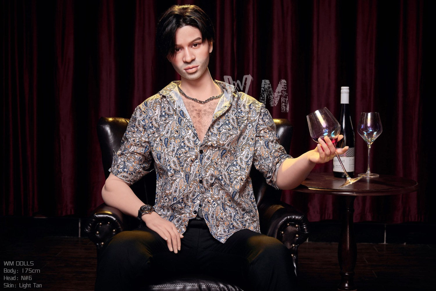 Jiná mužská sexuální panenka (WM-Doll 175 cm #N6 TPE)