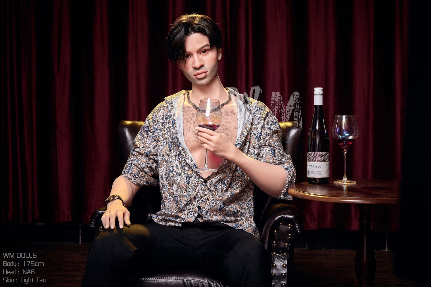 Jiná mužská sexuální panenka (WM-Doll 175 cm #N6 TPE)