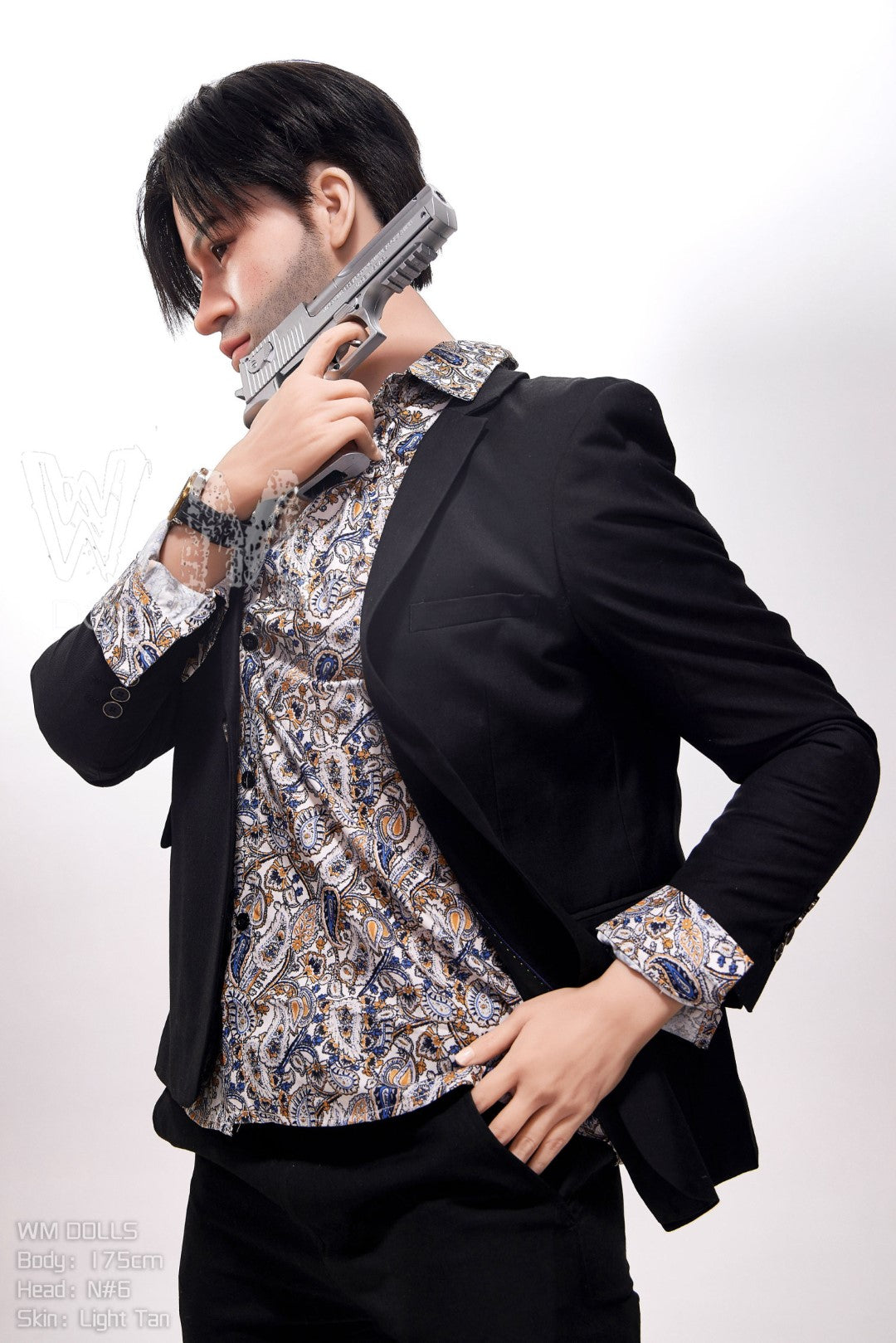 Jiná mužská sexuální panenka (WM-Doll 175 cm #N6 TPE)