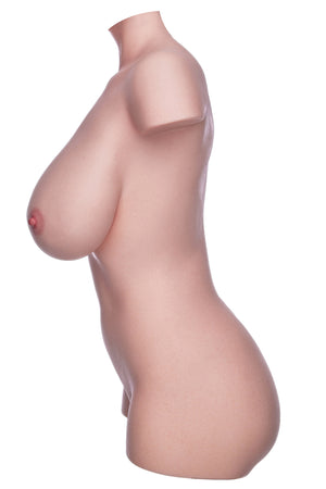 Rebecca Torso Sex Doll (Irontech Doll 95 cm silikon F-Cup)