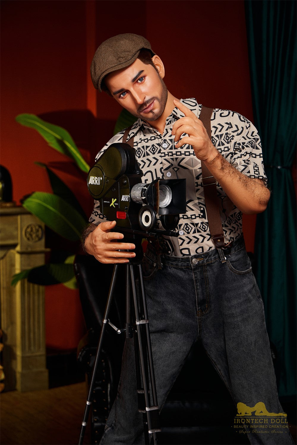 Mužská sexuální panenka Antonio (Irontech Doll 170 cm M3 silikon)