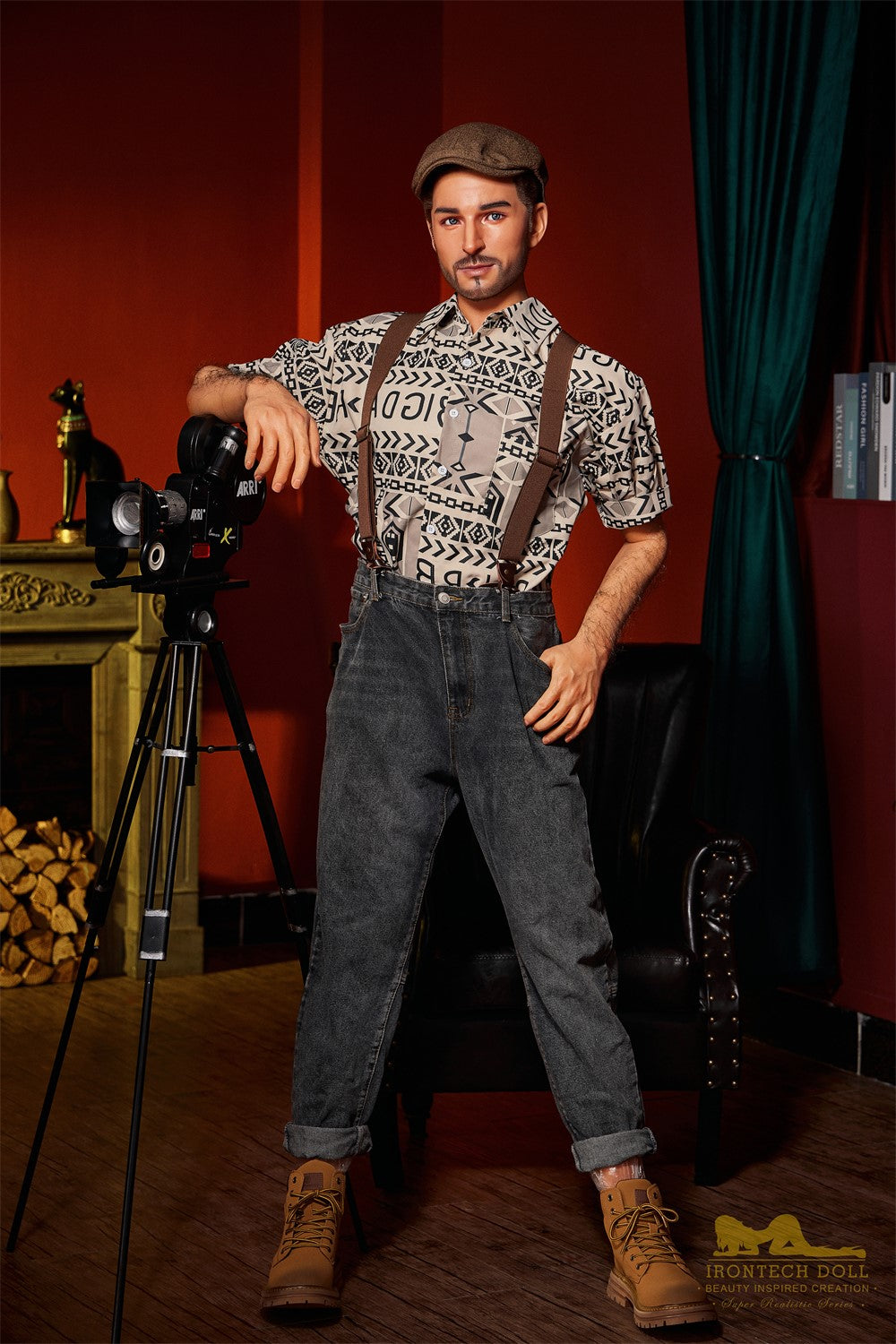 Mužská sexuální panenka Antonio (Irontech Doll 170 cm M3 silikon)