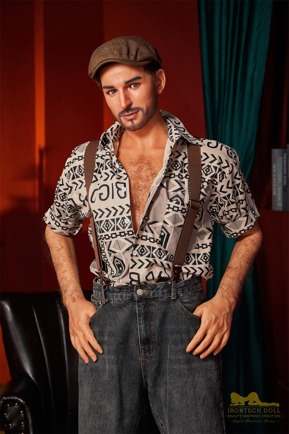 Mužská sexuální panenka Antonio (Irontech Doll 170 cm M3 silikon)