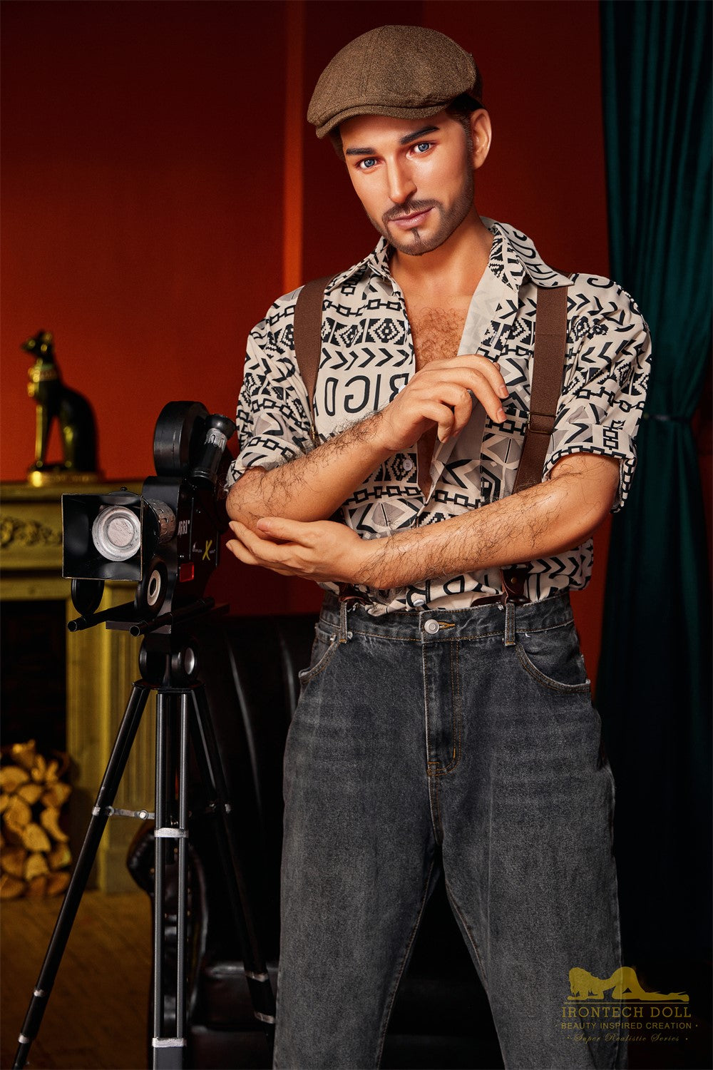 Mužská sexuální panenka Antonio (Irontech Doll 170 cm M3 silikon)