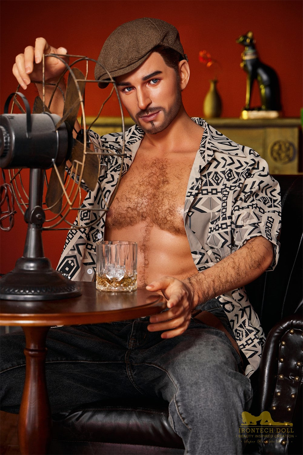Mužská sexuální panenka Antonio (Irontech Doll 170 cm M3 silikon)