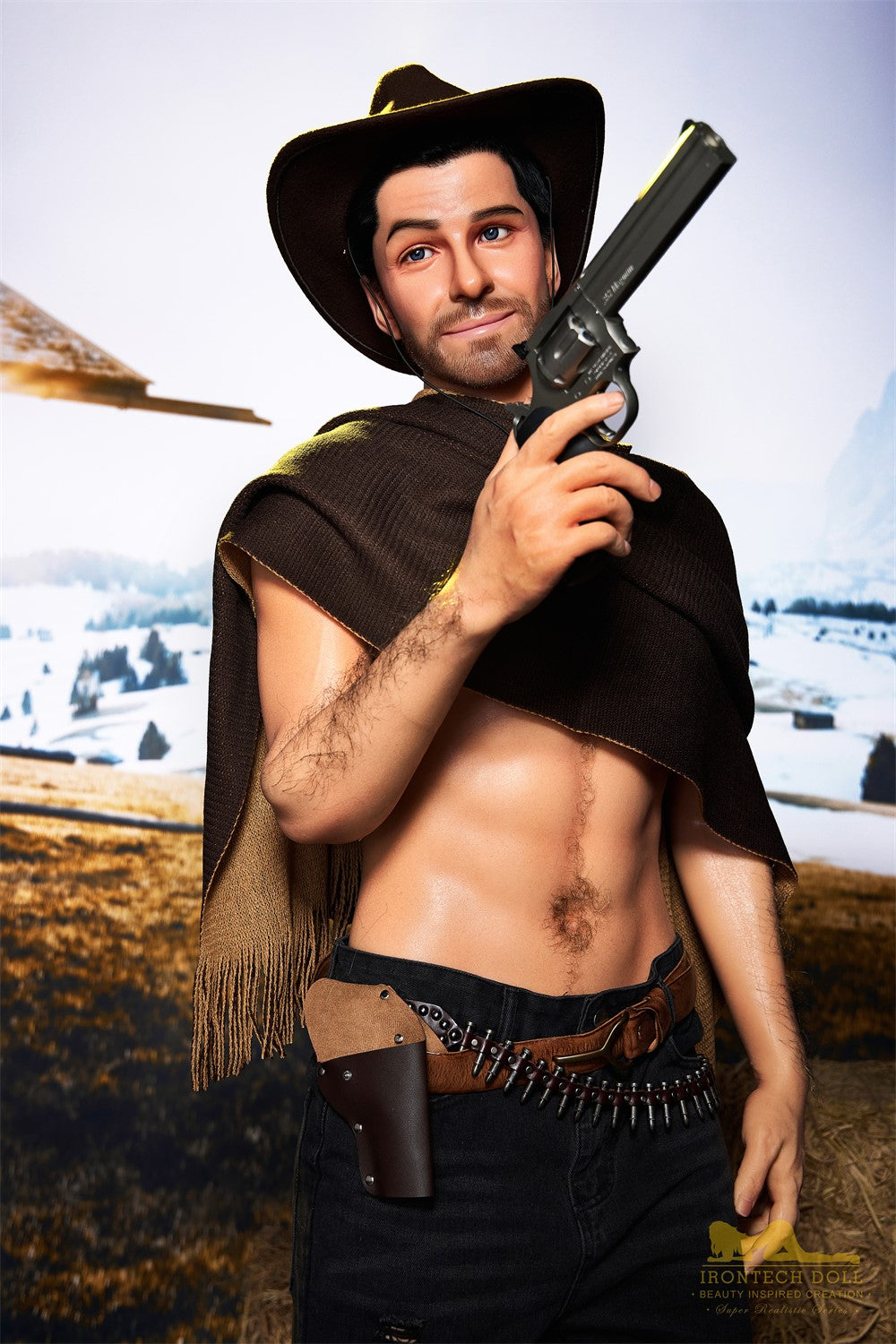 Allen mužská sexuální panenka (Irontech Doll 170 cm M6 silikon)