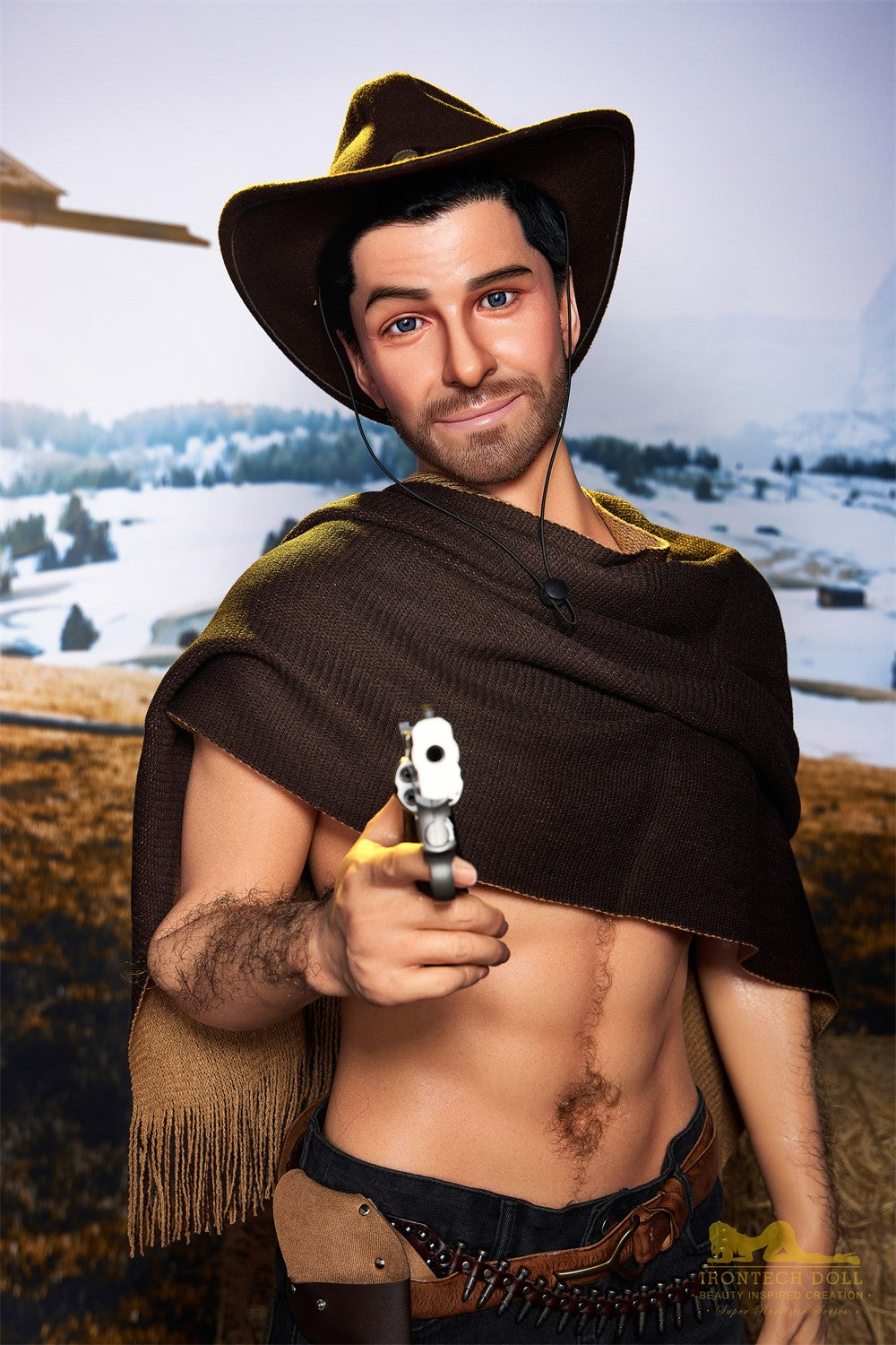 Allen mužská sexuální panenka (Irontech Doll 170 cm M6 silikon)