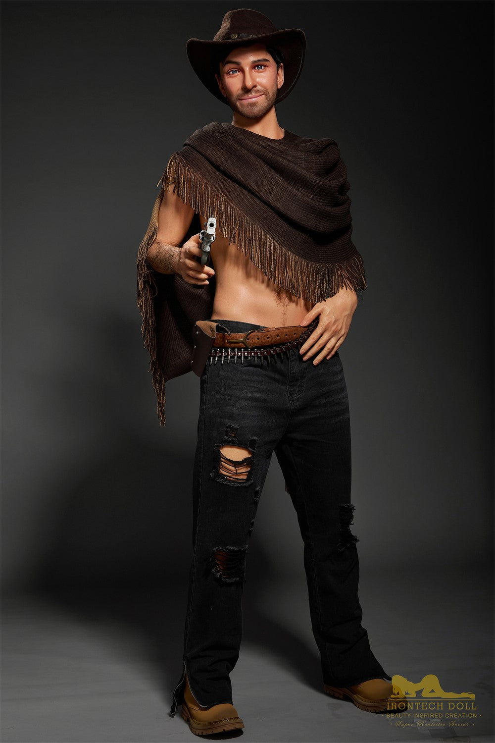 Allen mužská sexuální panenka (Irontech Doll 170 cm M6 silikon)