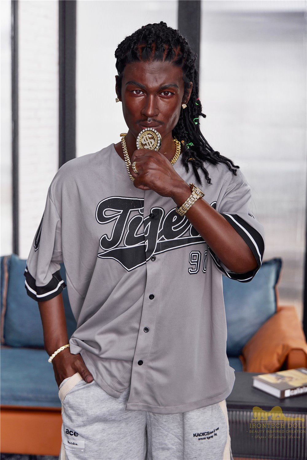 Mužská sexuální panenka Billa (Irontech Doll 170 cm M7 silikon)