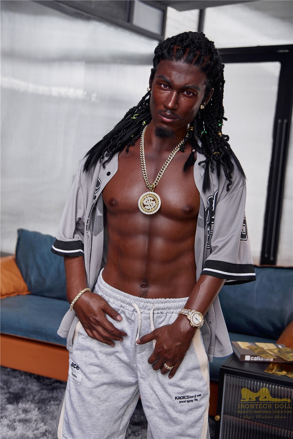 Mužská sexuální panenka Billa (Irontech Doll 170 cm M7 silikon)