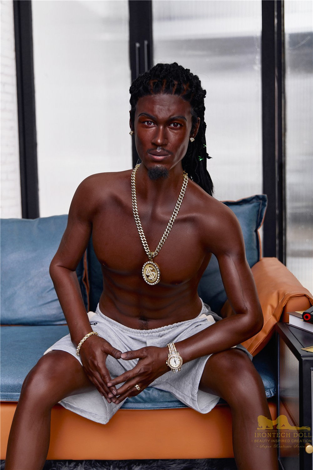 Mužská sexuální panenka Billa (Irontech Doll 170 cm M7 silikon)