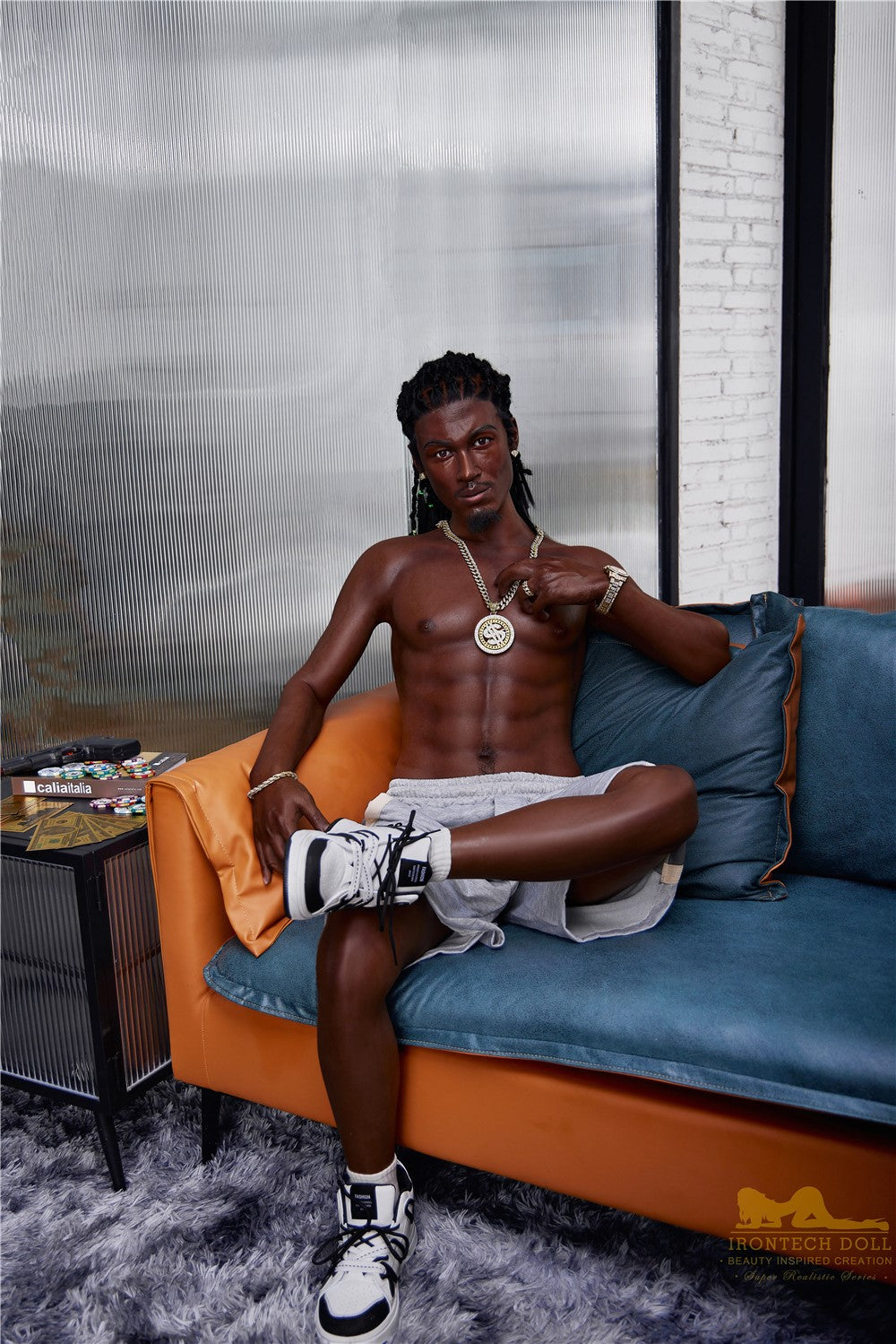 Mužská sexuální panenka Billa (Irontech Doll 170 cm M7 silikon)