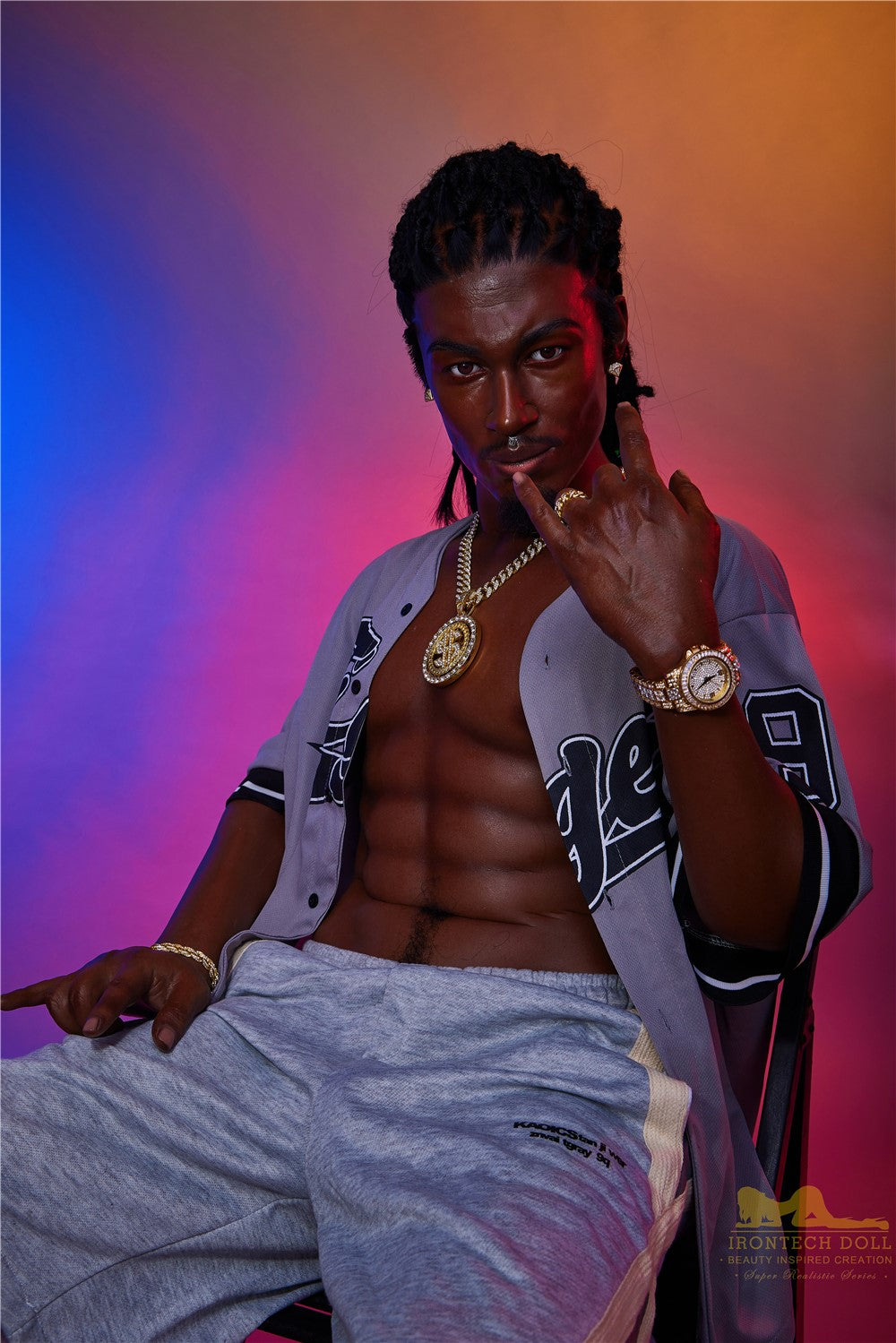 Mužská sexuální panenka Billa (Irontech Doll 170 cm M7 silikon)