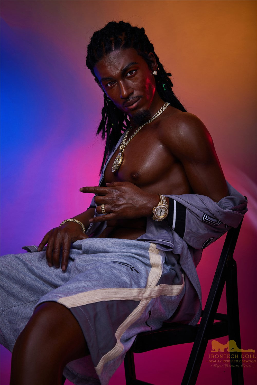 Mužská sexuální panenka Billa (Irontech Doll 170 cm M7 silikon)