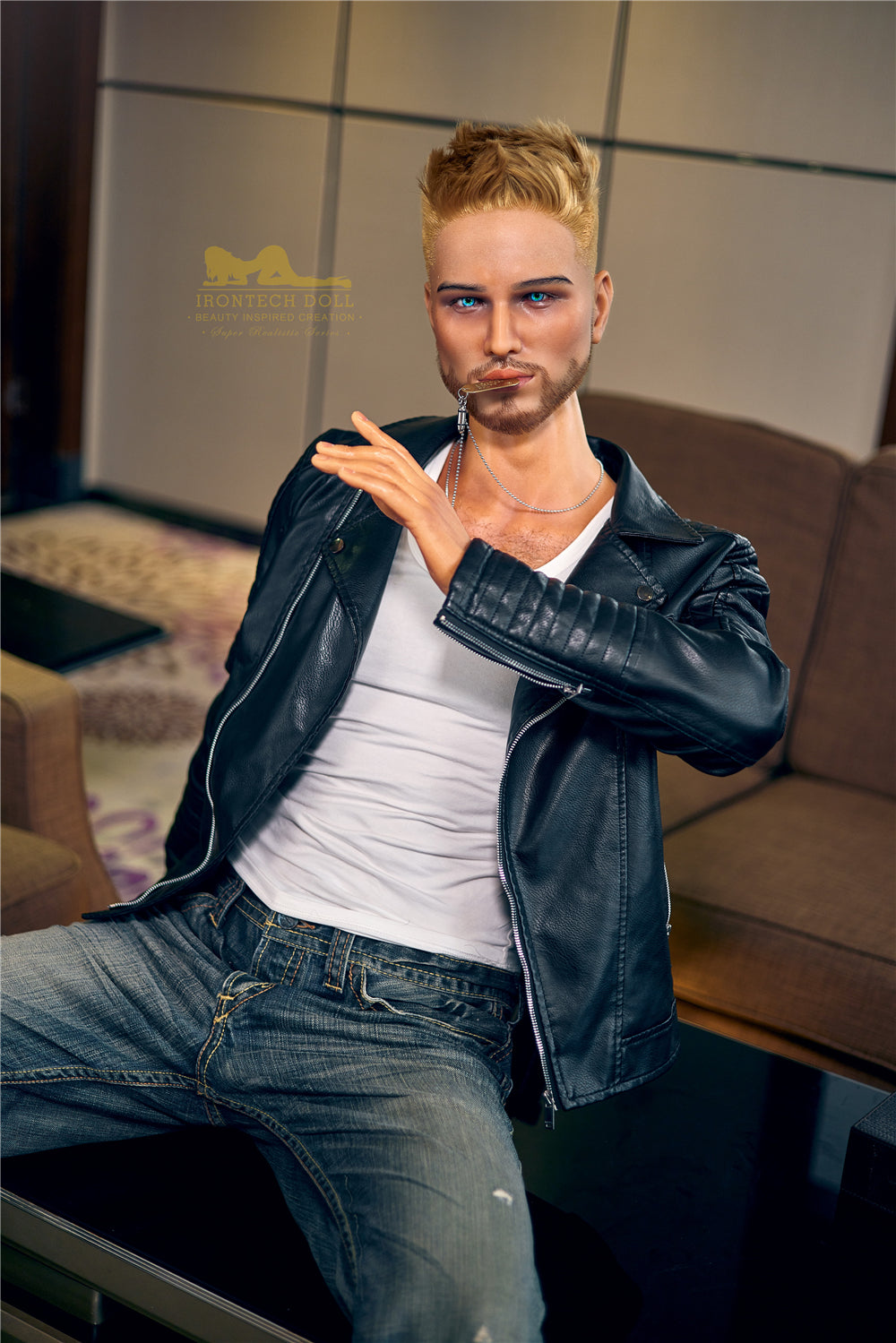 Kevin Male Sex Doll (Irontech Doll 176cm M1 Silikon)