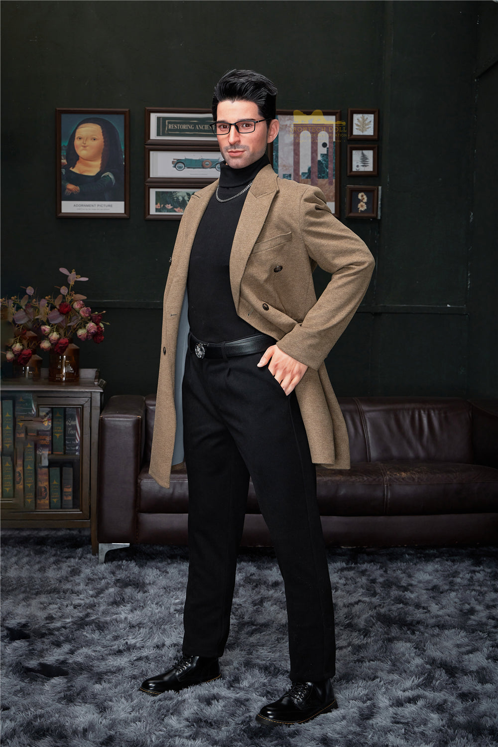 George Male Sex Doll (Irontech Doll 176cm silikon M3)