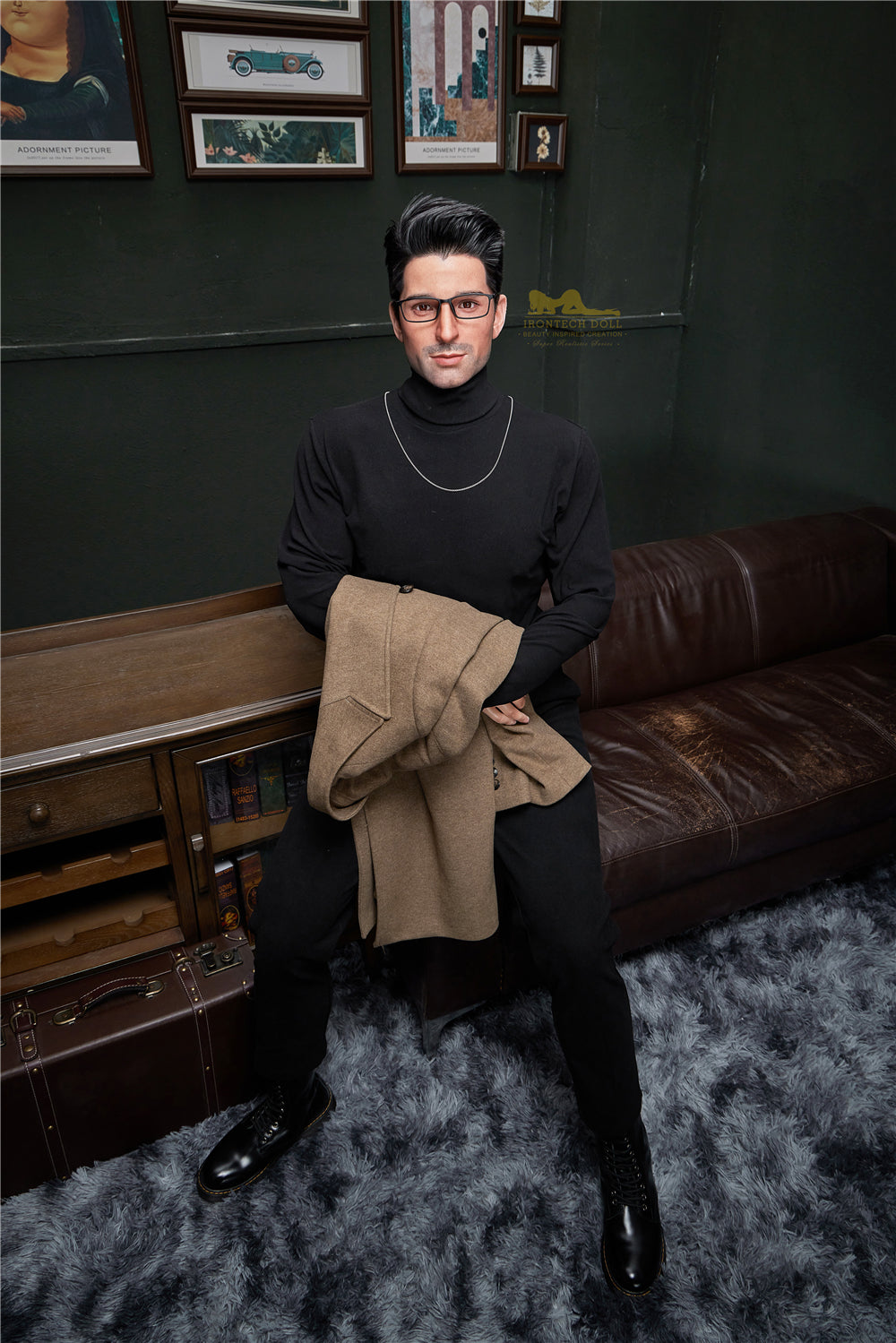 George Male Sex Doll (Irontech Doll 176cm silikon M3)