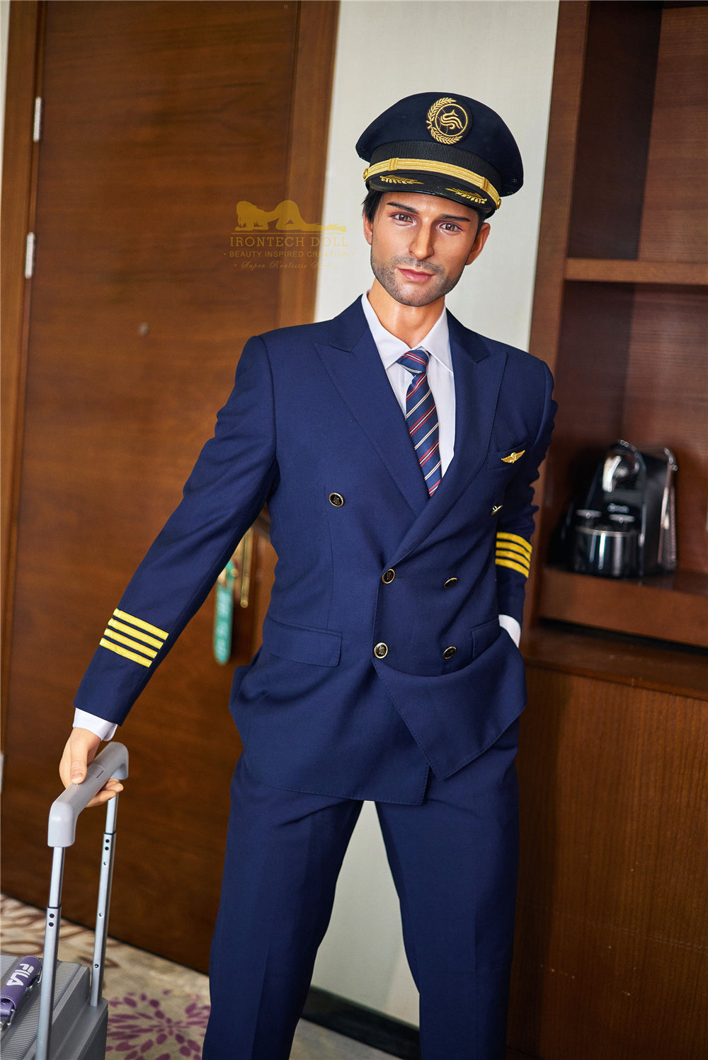 George Male Sex Doll (Irontech Doll 176cm silikon M3)