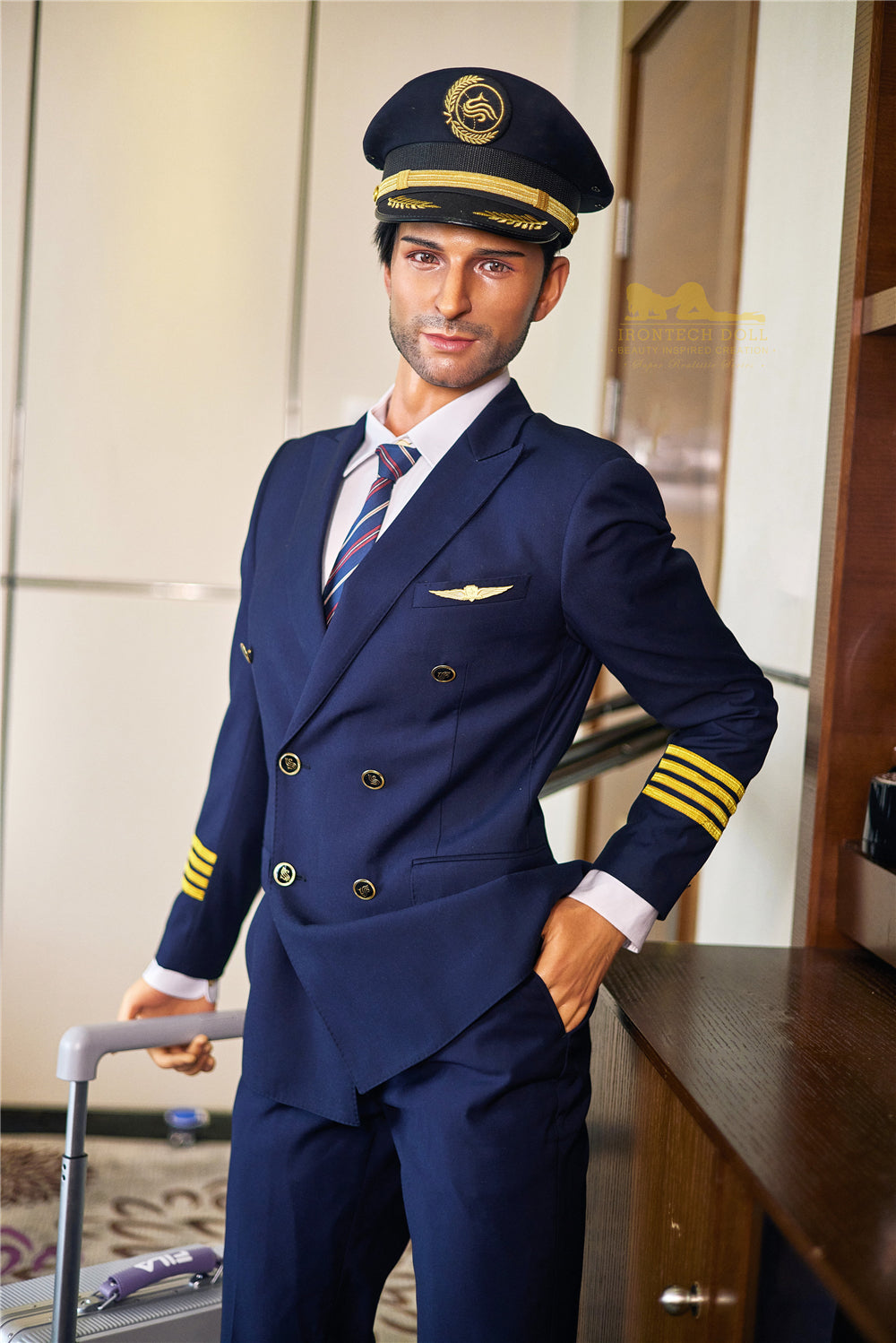 George Male Sex Doll (Irontech Doll 176cm silikon M3)