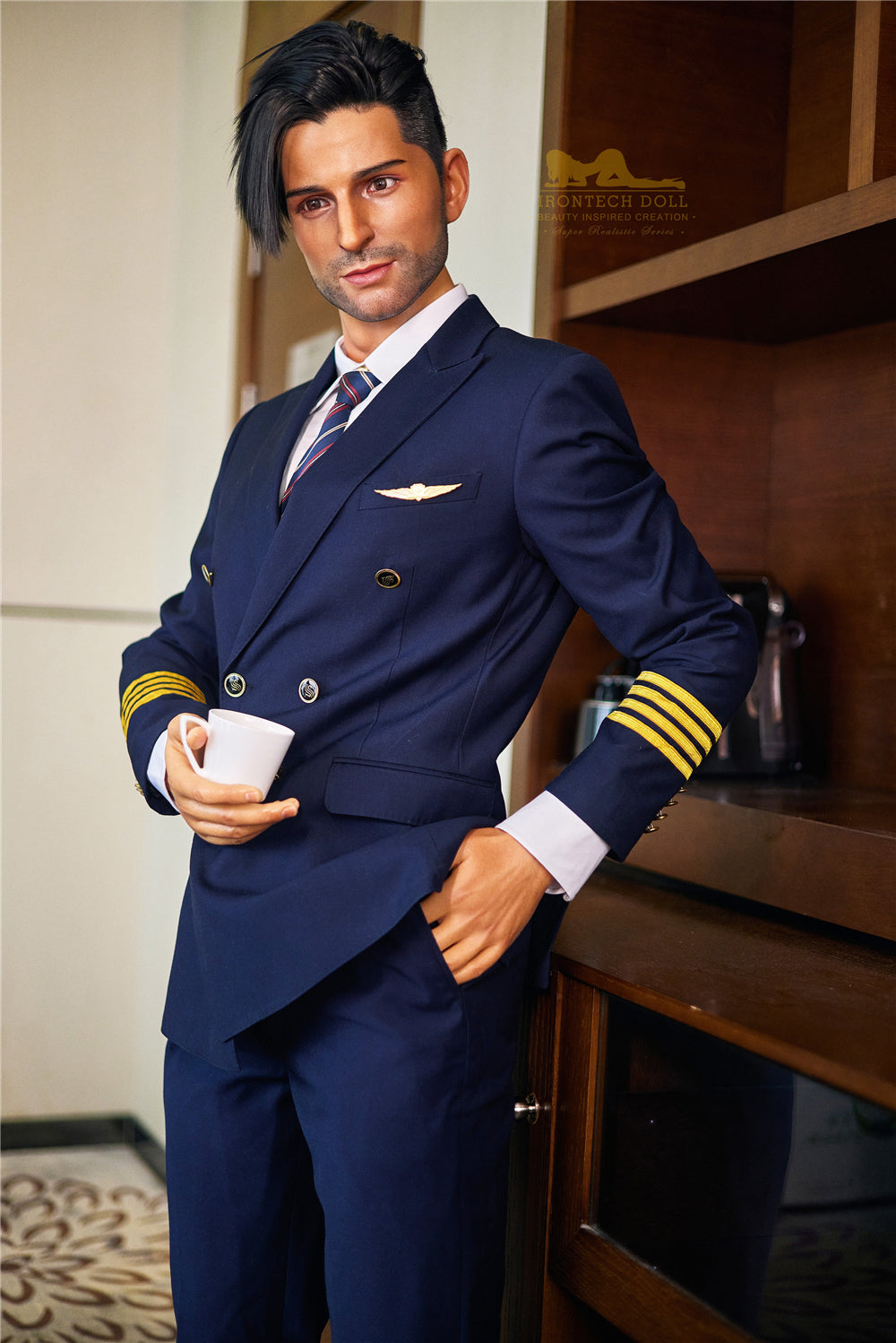 George Male Sex Doll (Irontech Doll 176cm silikon M3)