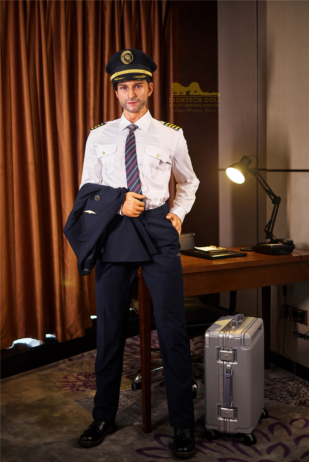 George Male Sex Doll (Irontech Doll 176cm silikon M3)