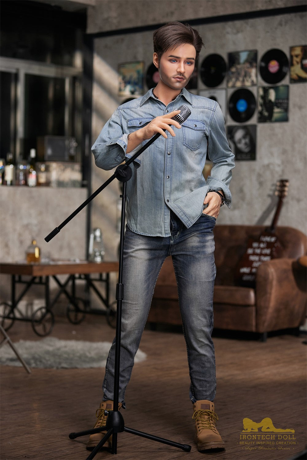 Mužská sexuální panenka Steve (Irontech Doll 170 cm M4 silikon)