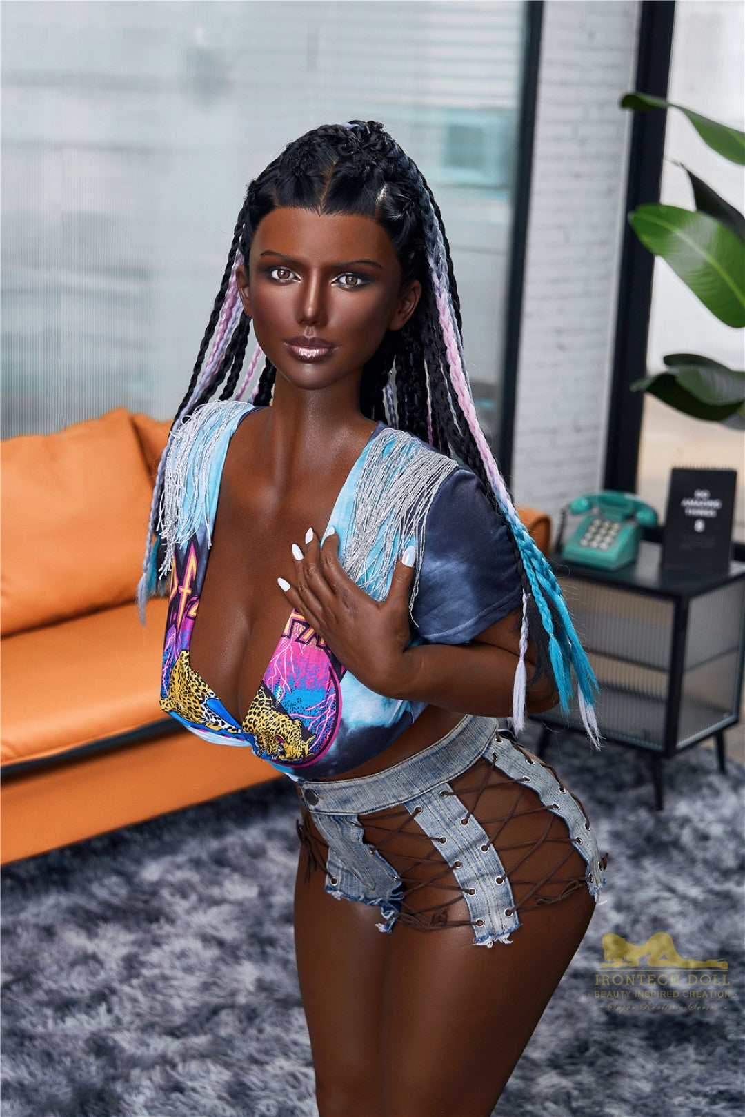 Doll Indigo Sex Doll (Irontech Doll 160 cm H-kupa S13 silikon)