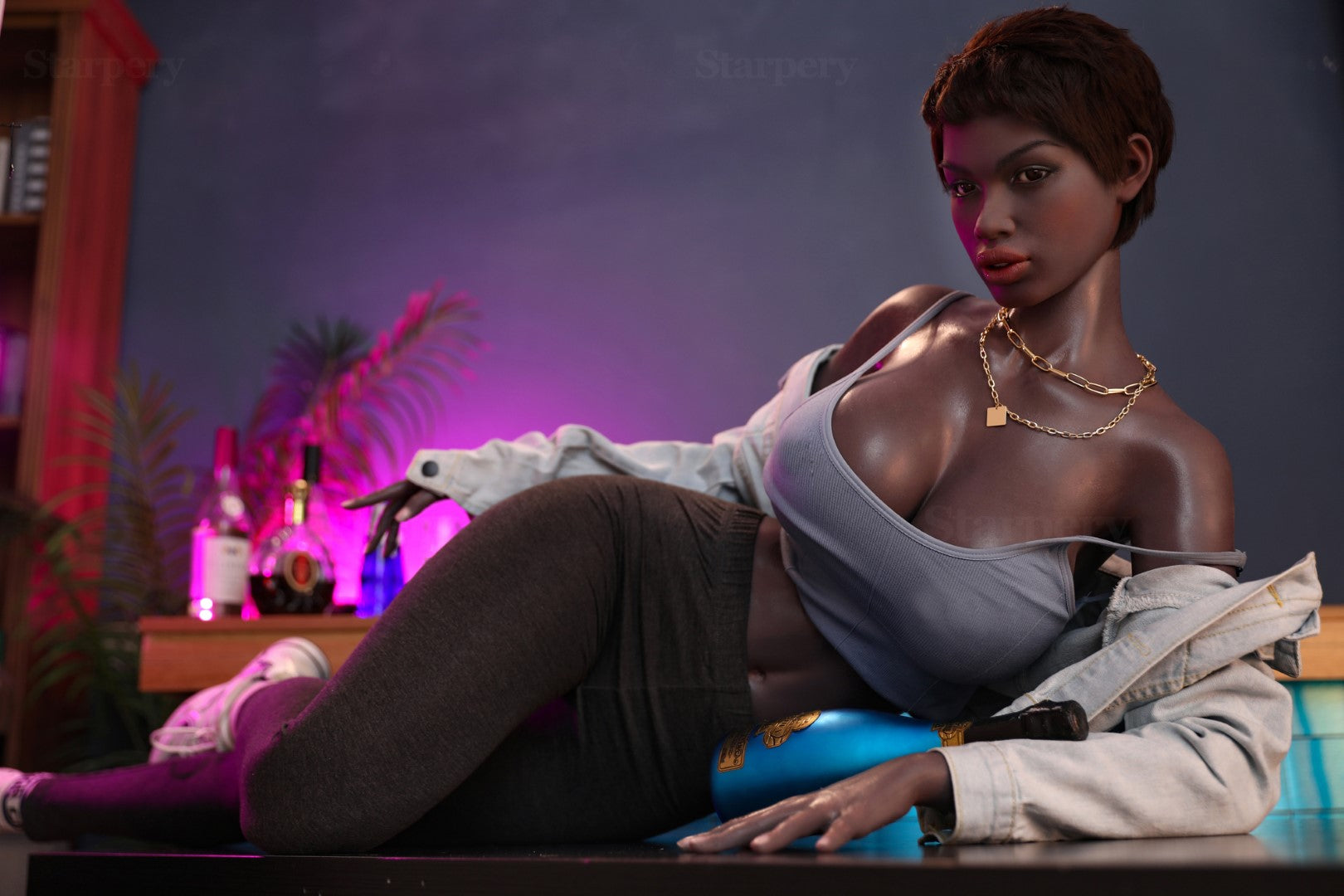 Keisha Sex Doll (Starpery 174cm G-Cup TPE+silikon)