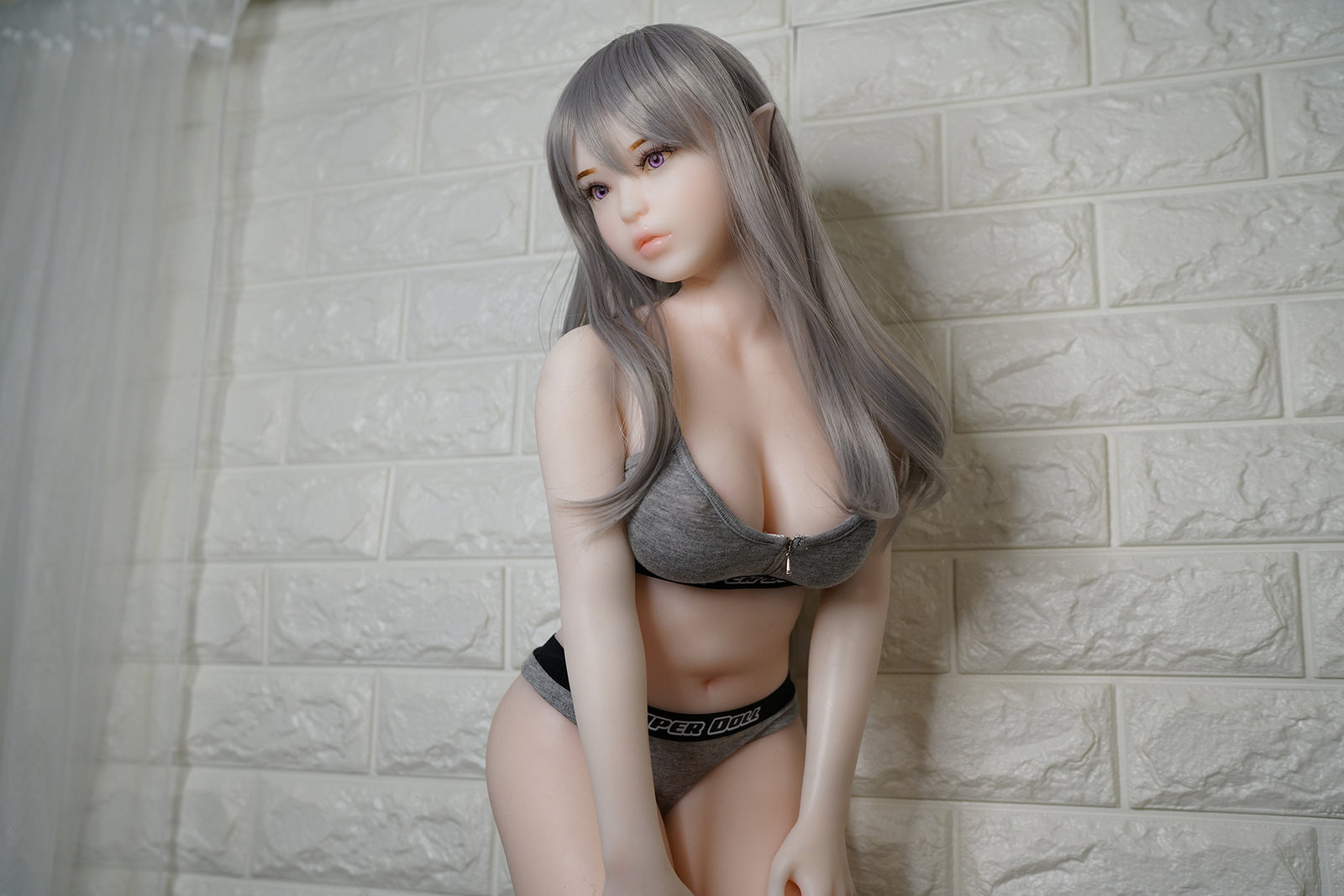 Phoebe Elf Sex Doll (Piper Doll 80 cm silikon F-Cup)