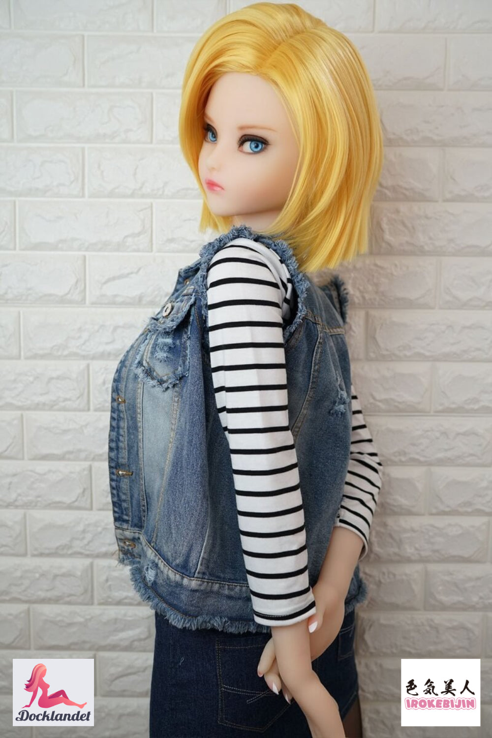 Lazuli Android 18 Sex Doll (Irokebijin 140 cm E-Cup TPE/silikon)