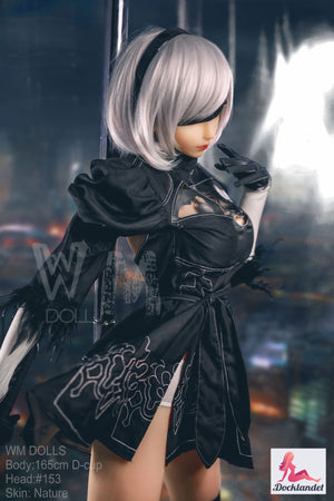 Yorha 2b sex panenka (WM-Doll 165 cm D-kupa #153 TPE)