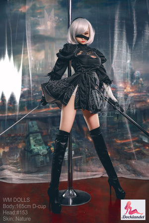 Yorha 2b sex panenka (WM-Doll 165 cm D-kupa #153 TPE)