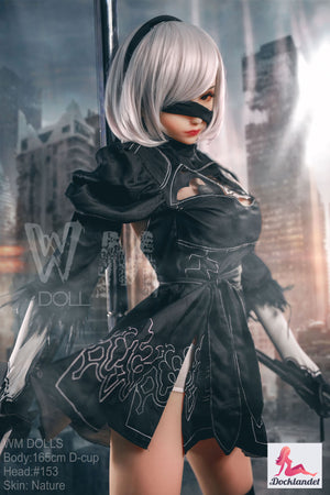 Yorha 2b sex panenka (WM-Doll 165 cm D-kupa #153 TPE)