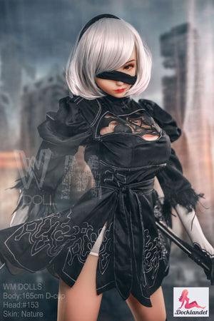 Yorha 2b sex panenka (WM-Doll 165 cm D-kupa #153 TPE)