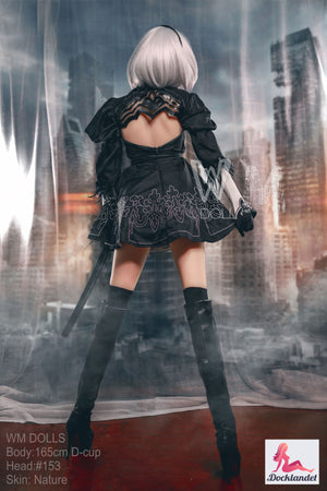 Yorha 2b sex panenka (WM-Doll 165 cm D-kupa #153 TPE)