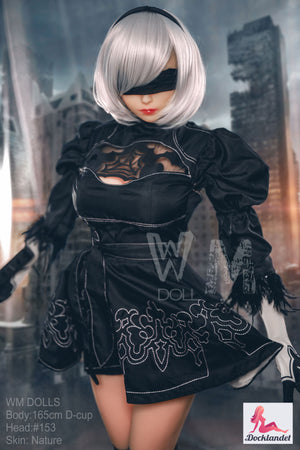 Yorha 2b sex panenka (WM-Doll 165 cm D-kupa #153 TPE)