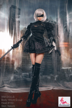 Yorha 2b sex panenka (WM-Doll 165 cm D-kupa #153 TPE)