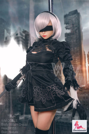 Yorha 2b sex panenka (WM-Doll 165 cm D-kupa #153 TPE)