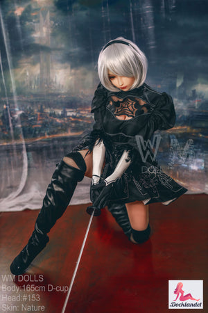 Yorha 2b sex panenka (WM-Doll 165 cm D-kupa #153 TPE)
