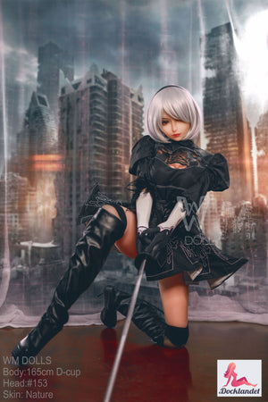Yorha 2b sex panenka (WM-Doll 165 cm D-kupa #153 TPE)