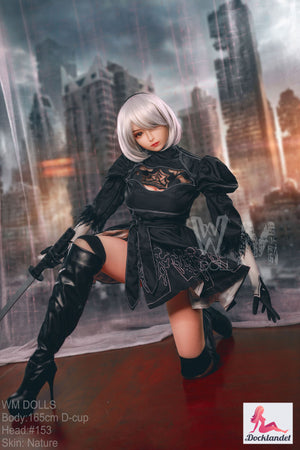 Yorha 2b sex panenka (WM-Doll 165 cm D-kupa #153 TPE)