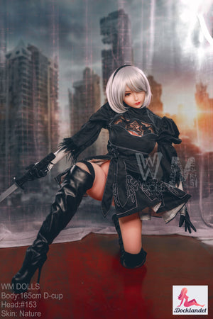 Yorha 2b sex panenka (WM-Doll 165 cm D-kupa #153 TPE)